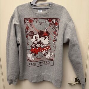 Disney Tarot “The Lovers” Crew Neck Sweatshirt - Unisex Large